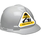 Hard hat decal