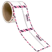 Preprinted and custom shipping labels