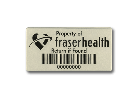 Asset tag Labels