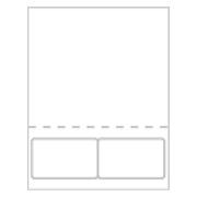 Blank Integrated Labels