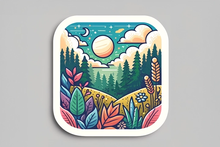 100DieCutStickers-3x3GlossybyMaverickLabel