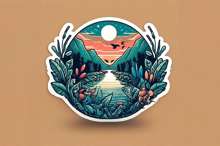 100DieCutStickers-4x3GlossybyMaverickLabel