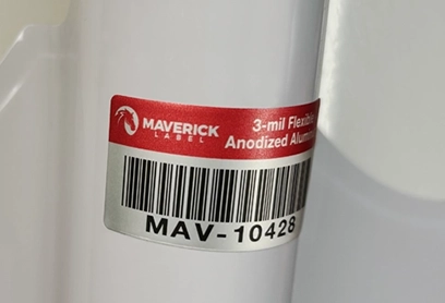 Aluminum foil asset tags